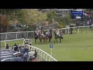 Video preview image for Cartmel 14:20 - Watch Racing UK On Sky 432 Novices' Hurdle