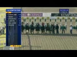 Video preview image for Kempton Park 19:00 - London's Race Tracks racingandmusic.co.uk Handicap