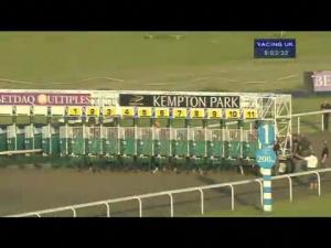 Video preview image for Kempton Park 20:00 - 200 Free Bets At Betdaq Handicap (London Middle Distance Series Qualifier)