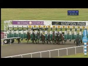 Video preview image for Kempton Park 20:10 - Commission Free 1st Month At Betdaq Handicap (London Middle Distance Series Qualifier)