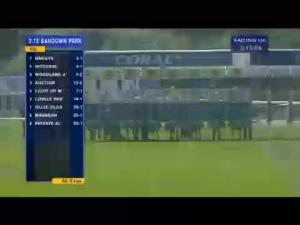 Video preview image for Sandown Park 15:15 - Coral Distaff (Fillies' Listed)