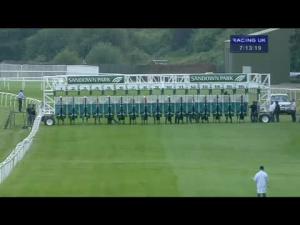 Video preview image for Sandown Park 19:10 - Robert Dyas Maiden Auction Stakes