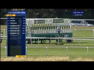 Video preview image for Sandown Park 15:40 - Weatherbys Vat Returns Service Handicap