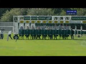 Video preview image for Sandown Park 15:15 - Thoroughbred Breeders' Association Atalanta Stakes (Fillies' Group 3)