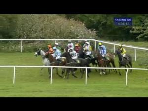 Video preview image for Bangor-On-Dee 16:35 - Racing UK Handicap Hurdle (Div 1)