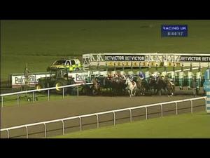 Video preview image for Kempton Park 20:40 - 25 Free Bet #backofthenet Handicap (London Middle Distance Series Qualifier)