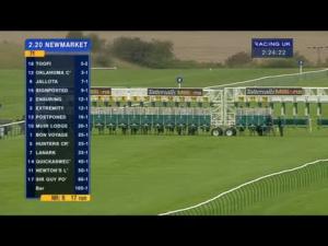 Video preview image for Newmarket 14:20 - 500,000 Tattersalls Millions 2yo Trophy