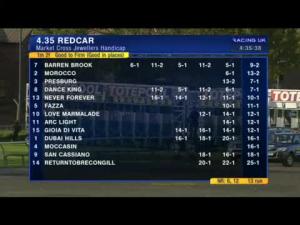 Video preview image for Redcar 16:35 - Market Cross Jewellers Handicap