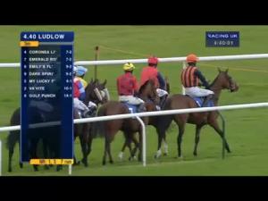 Video preview image for Ludlow 16:40 - Racing UK Mares' Handicap Hurdle