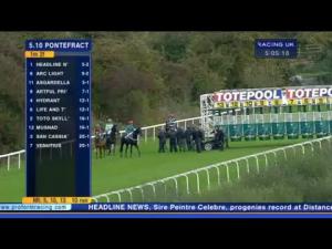Video preview image for Pontefract 17:10 - Collect Totepool Winnings At Betfred Shops Handicap (Div 1)