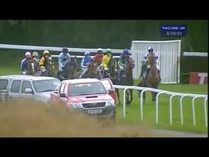 Video preview image for Exeter 17:10 - Connolly's Red Mills Bumper Challenge 'Junior' Standard Open NH Flat Race