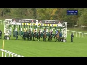 Video preview image for Newbury 16:40 - Worthington's & Aylesbury Ex Servicemen's Club E.B.F. Fillies' Handicap (Str)
