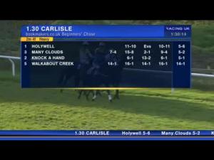 Video preview image for Carlisle 13:30 - bookmakers.co.uk Beginners' Chase