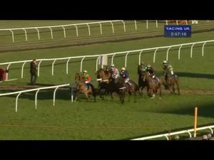 Video preview image for Market Rasen 14:45 - John Lucas Memorial Novices' Limited Handicap Chase