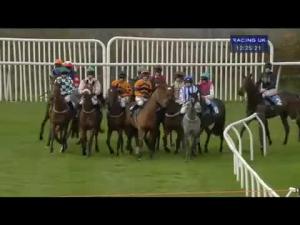 Video preview image for Wetherby 12:25 - Colin Baldwin 82nd Birthday Mares' Novices' Hurdle