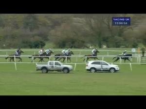 Video preview image for Huntingdon 12:00 - Mark and Rosanna Sergeant Wedding Day Mares' 'National Hunt' Novices' Hurdle