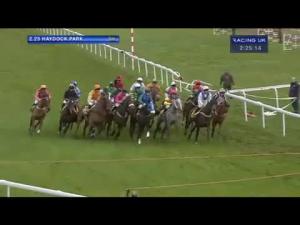 Video preview image for Haydock Park 14:25 - Betfair Cash Out 'Fixed Brush' Handicap Hurdle (Grade 3)
