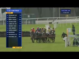 Video preview image for Aintree 13:00 - Betfred Goals Galore Handicap Hurdle