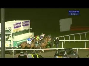 Video preview image for Kempton Park 19:20 - kempton.co.uk All Weather 'Hands and Heels' Apprentice Series Handicap