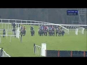 Video preview image for Exeter 12:50 - Racing Welfare Mares' Novices' Hurdle