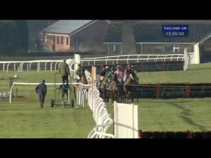 Video preview image for Market Rasen 12:25 - 32red.com Selling Handicap Hurdle