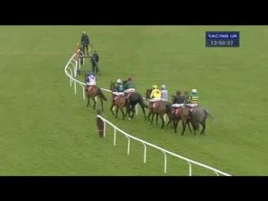 Video preview image for Kempton Park 12:50 - William Hill - In The App Store Novices' Hurdle
