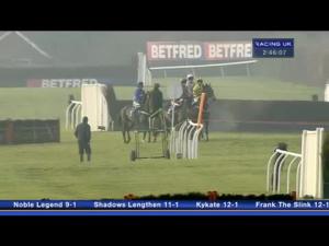 Video preview image for Market Rasen 14:45 - Garthwest Novices' Handicap Chase