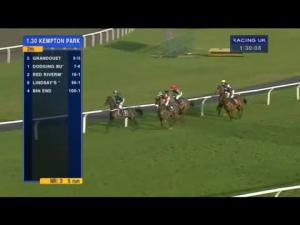 Video preview image for Kempton Park 13:30 - williamhill.com Novices' Chase (Registered As The Wayward Lad Novices' Chase) (Grade 2)