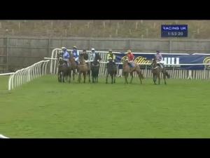 Video preview image for Wetherby 13:45 - William Hill - Bet On The Move Introductory Juvenile Hurdle