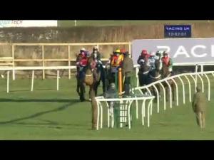 Video preview image for Kelso 12:00 - Matt The Bookie Congratulates Kelso Ground Staff 'National Hunt' Maiden Hurdle