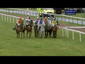 Video preview image for Haydock Park 12:20 - Apollobet Online Games and Casino Conditional Jockeys' Handicap Hurdle