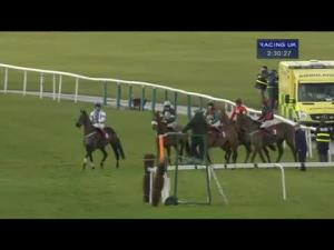 Video preview image for Haydock Park 14:30 - Apollobet Best Odds Guaranteed 'Fixed Brush' Novices' Hurdle