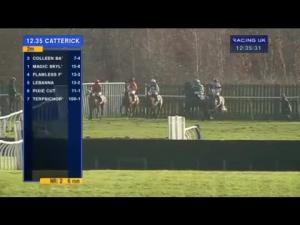 Video preview image for Catterick Bridge 12:35 - racinguk.com Fillies' Juvenile Hurdle