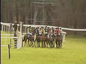Video preview image for Exeter 13:25 - 32Red On The App Store 'National Hunt' Novices' Hurdle (Div 1)
