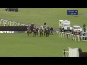 Video preview image for Newbury 13:20 - Betfred Goals Galore Novices' Chase