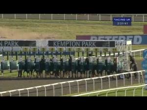 Video preview image for Kempton Park 14:30 - Bet Through The Racing Post Mobile App Handicap (Div 1)