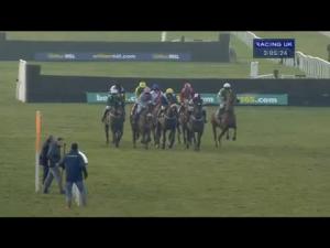 Video preview image for Wetherby 15:05 - New Racing UK Anywhere Available Now Handicap Chase