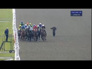 Video preview image for Kempton Park 14:55 - Mix Business With Pleasure At Kempton 'Jumpers' Bumper' NH Flat Race (Div 1)