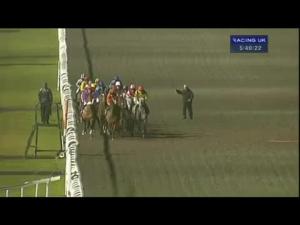 Video preview image for Kempton Park 17:40 - Kempton Park Chase Day 22.02.14 'Jumpers' Bumper' NH Flat Race