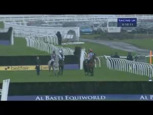 Video preview image for Newbury 16:10 - Ijf 50th Anniversary Novices' Chase