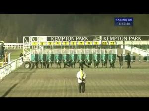 Video preview image for Kempton Park 20:15 - Kempton Park Chase Day 22.02.14 Handicap