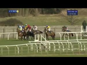 Video preview image for Wetherby 14:15 - EBF/tba Mares' Novices' Handicap Chase