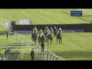 Video preview image for Huntingdon 15:10 - stanjames.com On Twitter and Facebook Novices' Chase