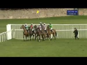 Video preview image for Musselburgh 15:20 - racinguk.com/anywhere: 3 Devices, 1 Price Handicap Hurdle