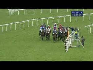 Video preview image for Newbury 14:20 - Physicool 'National Hunt' Novices' Hurdle (In Aid Of West Berkshire Mencap)