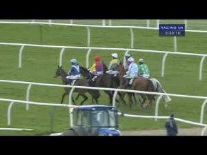 Video preview image for Newbury 14:40 - Barbury International Supporting Greatwood Veterans' Handicap Chase