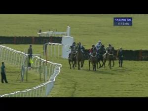 Video preview image for Sandown Park 16:15 - Queen Elizabeth The Queen Mother Memorial Amateur Riders' Handicap Chase (Military Amateur Riders)
