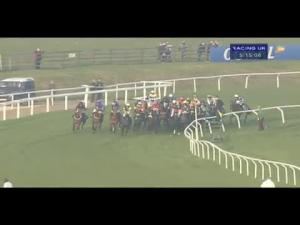 Video preview image for Cheltenham 17:15 - Weatherbys Champion Bumper (Grade 1 Standard Open NH Flat Race)