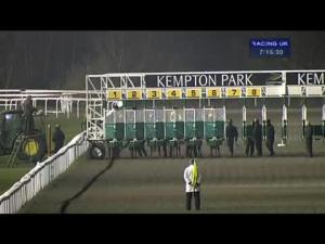 Video preview image for Kempton Park 19:15 - Betbright Moneyback Offers Fillies' Handicap