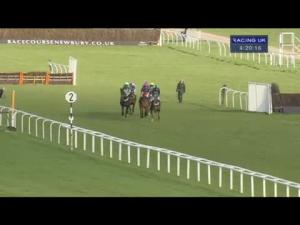 Video preview image for Newbury 16:20 - Carter Jonas Handicap Hurdle